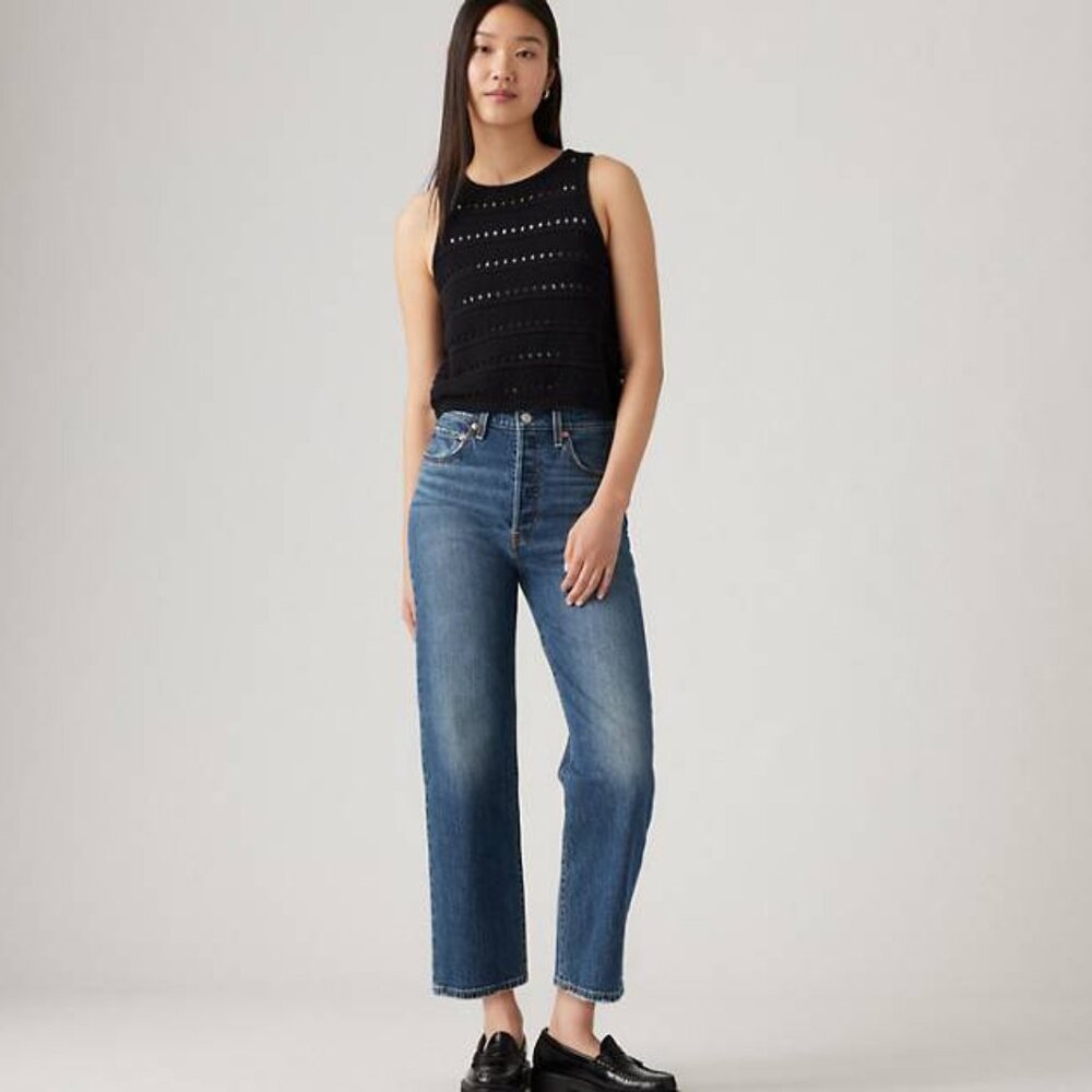 Levi's Premium Ribcage Straight Ankle Women's Jeans, 26W 29L